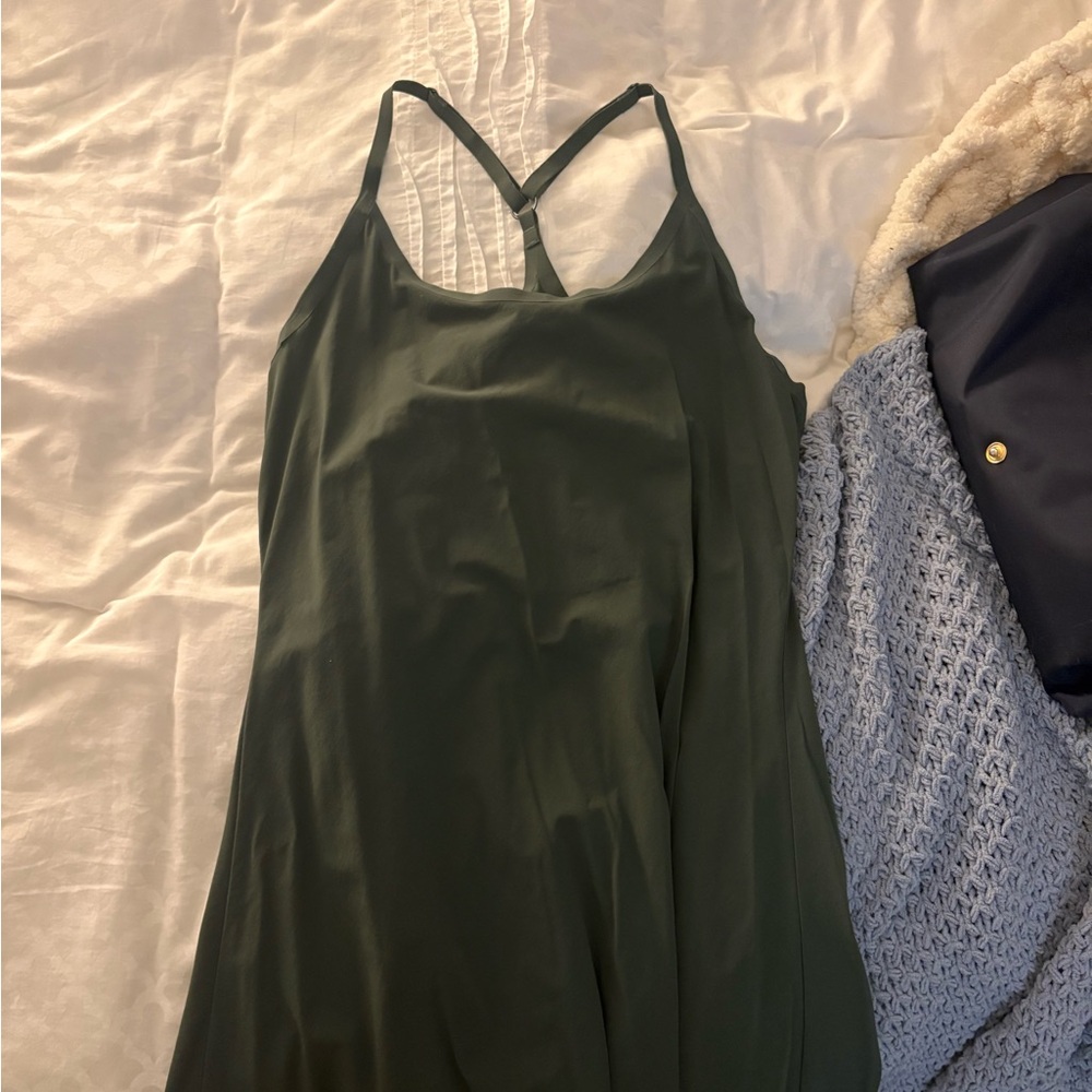Outdoor Voices Green Dress